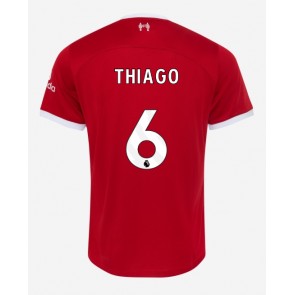 Liverpool Thiago Alcantara #6 Replica Home Stadium Shirt 2023-24 Short Sleeve